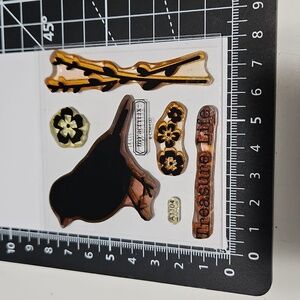 A Tweet clear stamp set CTMH my Acrylix